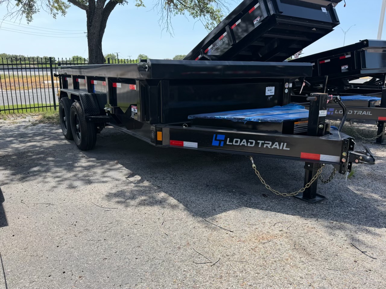 83" x 14' Dump Trailer for rent in Corpus Christi TX - 2026 Load Trail dump trailer rental