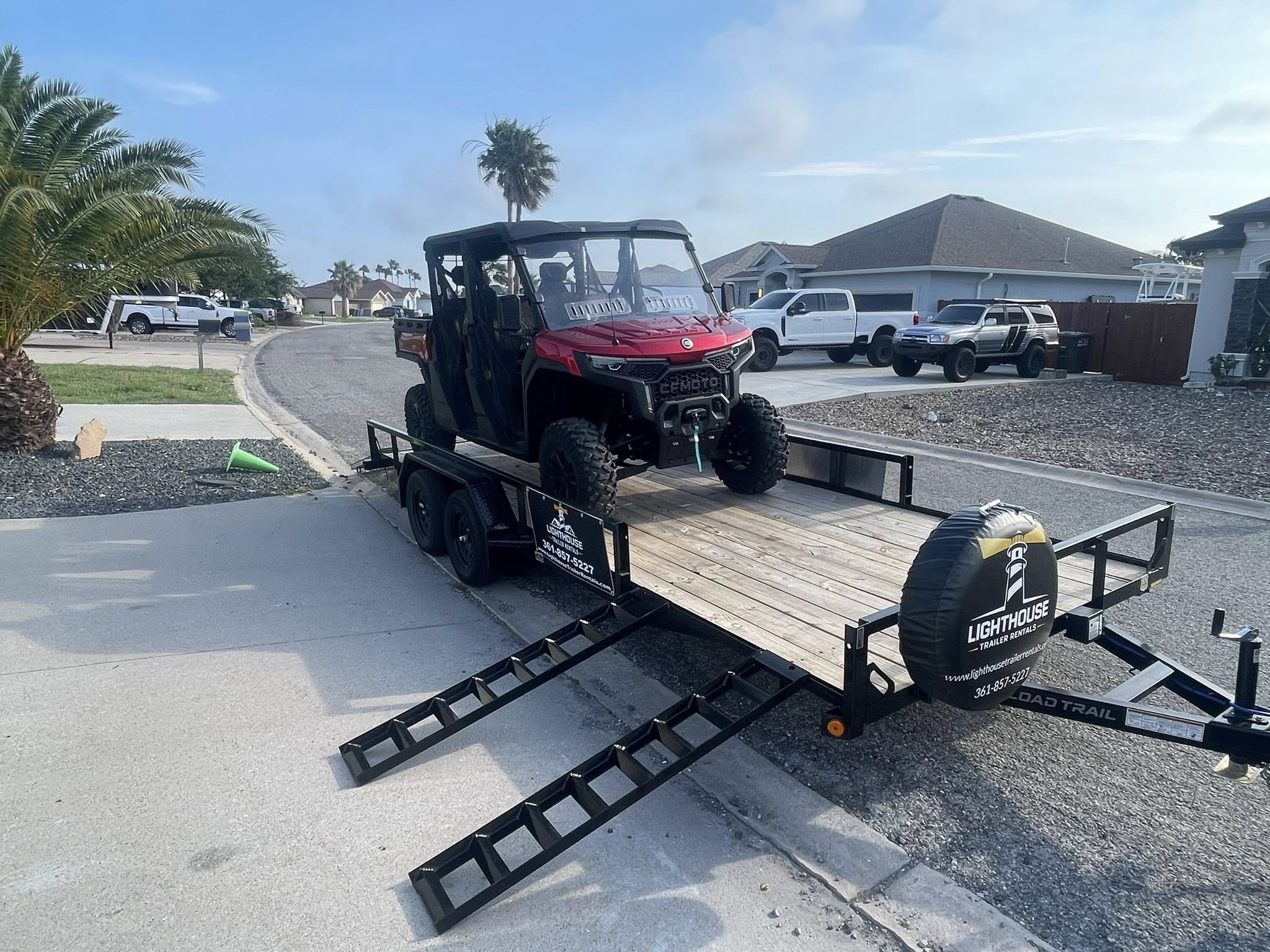 83" x 20' Utility Trailer rental Corpus Christi - Photo 3